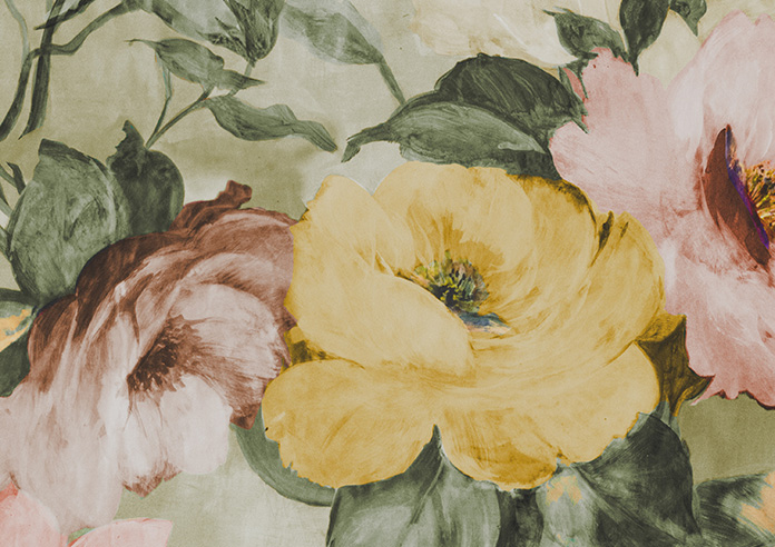 Amelia Faux Silk, Honeydew - Twist&Fit Roman Blind - Image 7